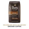 imagePeets Coffee Dark Roast Ground Coffee  Italian Roast 63 Ounces Six Bags of 105 OunceSingle Origin Colombia