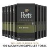 imagePeets Coffee Medium Roast Espresso Capsules Compatible with Nespresso Original Machines  Big Bang Intensity 9 100 Count 10 Boxes of 10 Espresso Capsules