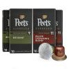 imagePeets Coffee Dark and Medium Roast Signature Blend Espresso Capsules Compatible with Nespresso Original Machines  Variety Pack 40 Count 4 Boxes of 10 Espresso Capsules