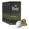 imagePeets Coffee Medium Roast Espresso Capsules Compatible with Nespresso Original Machines  Big Bang Intensity 9 50 Count 5 Boxes of 10 Espresso Capsules
