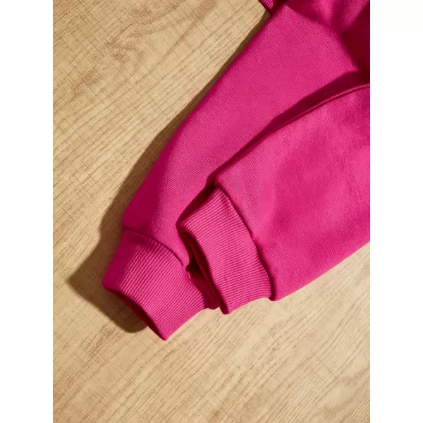 WDIRARA Girl's Zip Front Hoodie Pocket Casual Long Sleeve Sweatshirt Tops