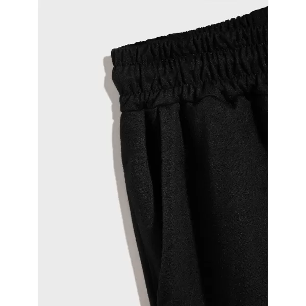 WDIRARA Men's Car Graphic Letter Print Crop Shorts Tie Front Drawstring Shorts