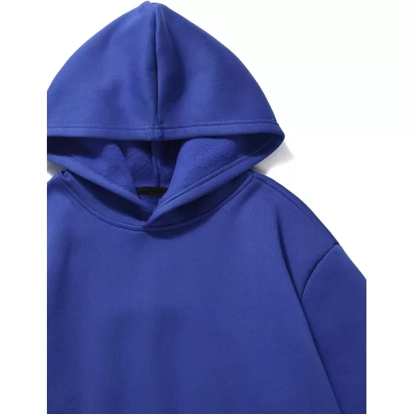 WDIRARA Men's Floral Graphic Print Drawstring Pocket Hoodie Sweatshirt
