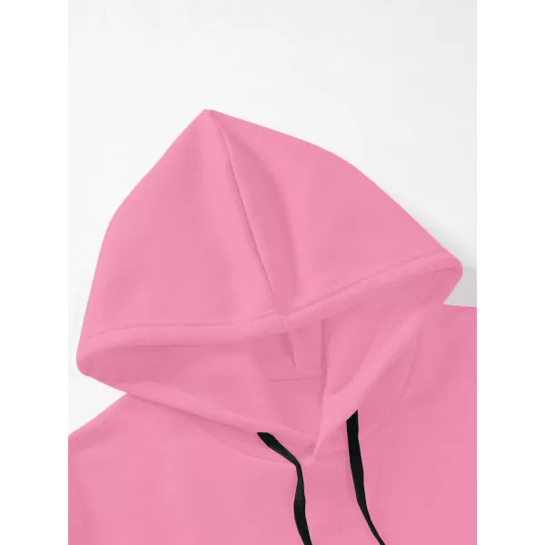 WDIRARA Men's Floral Graphic Print Drawstring Pocket Hoodie Sweatshirt