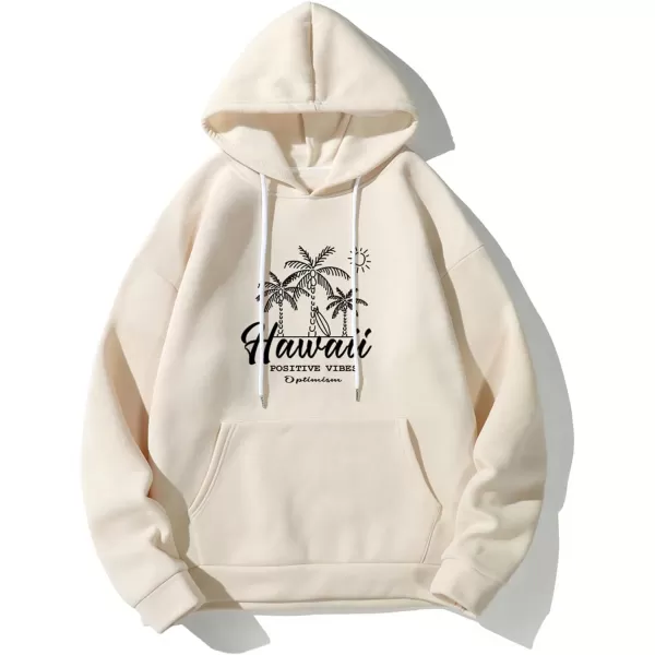 WDIRARA Men's Floral Graphic Print Drawstring Pocket Hoodie Sweatshirt