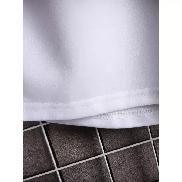 WDIRARA Men's Letter Graphic Print Drawstring Waist Tie Front Pocket Track Shorts