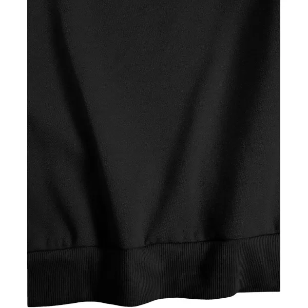 WDIRARA Men's Letter Graphic Round Neck Long Sleeve Sweatshirt Casual Tops