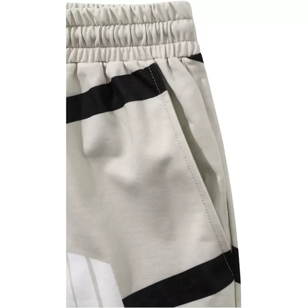 WDIRARA Men's Letter Graphic Tie Dye Drawstring Waist Workout Shorts with Pockets