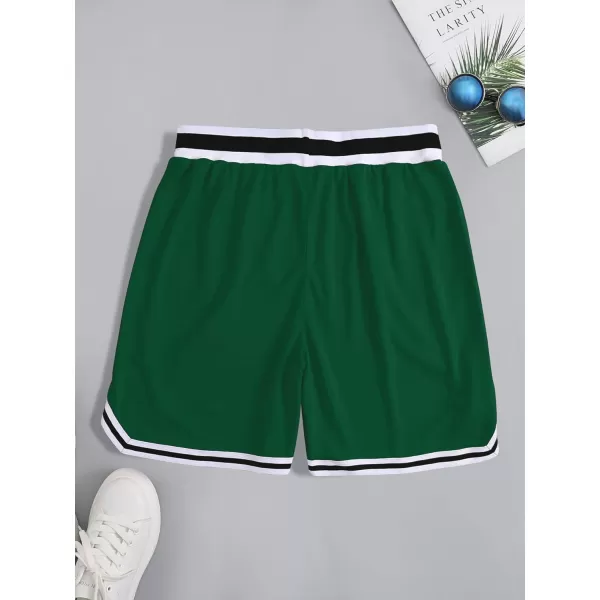 WDIRARA Men's Lightning Graphic Print Drawstring Casual Summer Beach Shorts