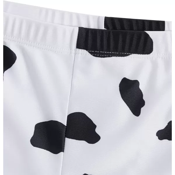 WDIRARA Men's Swim Trunks Elastic Waist Graphic Animal Print Swimwear Board Shorts