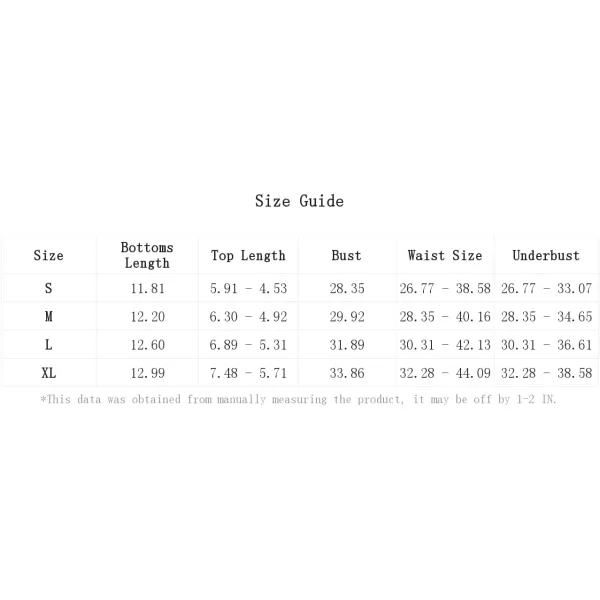 WDIRARA Women's 2 Piece Cute Swimsuits Graphic Print Drawstring Bandeau Bikini Set Beach Bathing Suit
