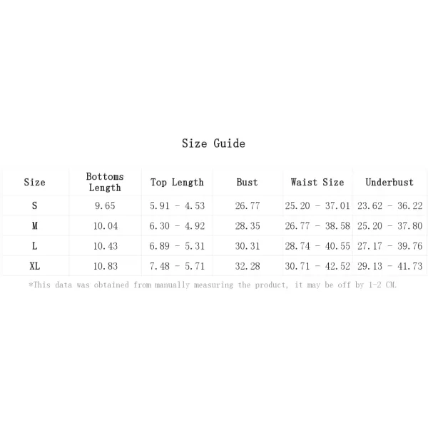 WDIRARA Women's 2 Piece Ribbed Swimsuits Ring Linked Strapless Bandeau Bikini Set Cheeky Bathing Suit
