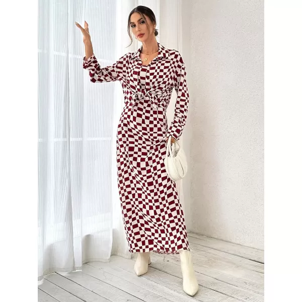 WDIRARA Women's 3 Piece Outfits Colorblock Button Front Shirt and Cami Top with Wide Leg Pants