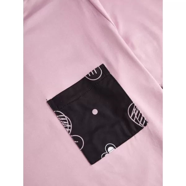 WDIRARA Women's 3 Piece Sleepwear Cow Print Short Sleeve Round Neck Tee Top and Shorts Pajamas Set with Pants