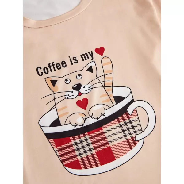 WDIRARA Women's 3 Piece Sleepwear Cow Print Short Sleeve Round Neck Tee Top and Shorts Pajamas Set with Pants