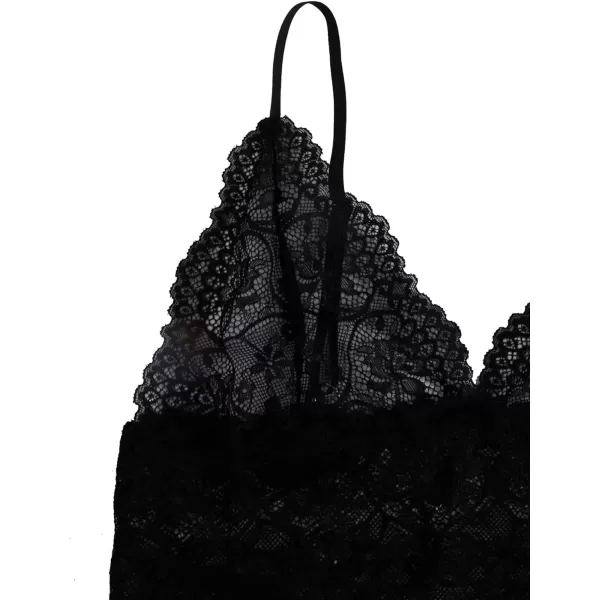 WDIRARA Women's 3pcs Satin Floral Lace Cami Top and Shorts Lingerie Pajama Set with Robe