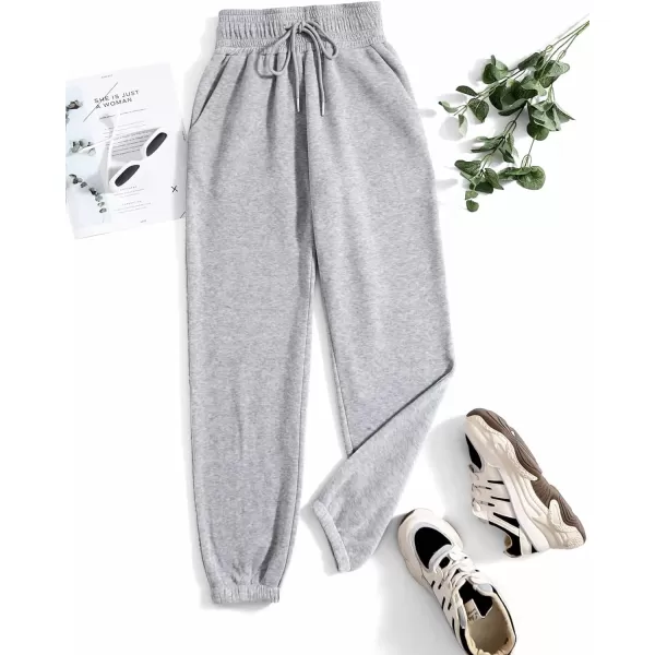 WDIRARA Women's Drawstring Elastic Waist Exercise Sweatpants Trousers Jogger Pants