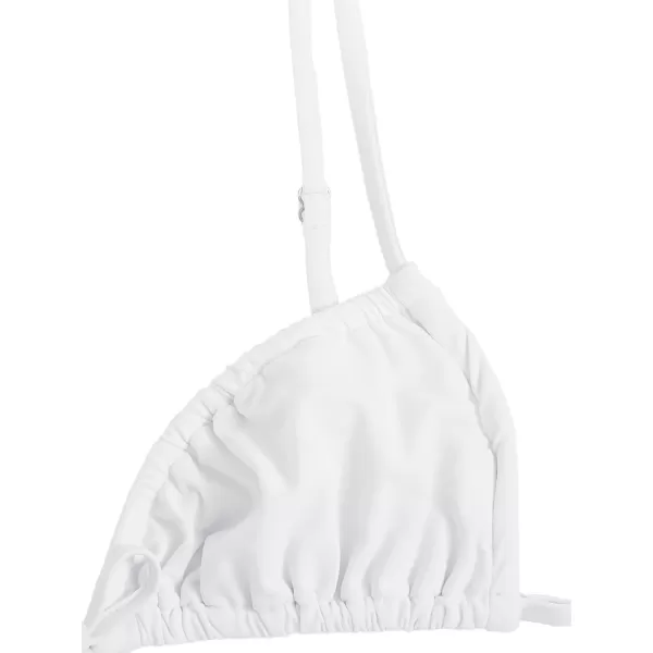 WDIRARA Women's Floral Print Tie Side Swimwear Straps Bikini Sets Swimsuits