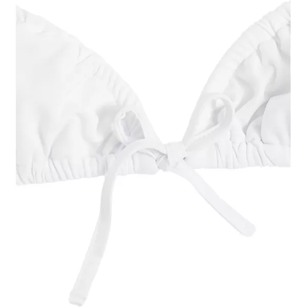 WDIRARA Women's Floral Print Tie Side Swimwear Straps Bikini Sets Swimsuits