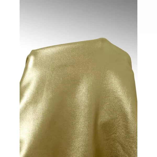 WDIRARA Women's Metallic Pu Bodysuit Tank Top Round Neck Sleeveless Casual Slim Fit Bodysuit Tops