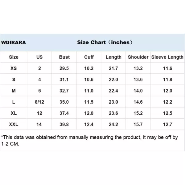 WDIRARA Women's Puff Sleeve Square Neck Short Sleeve Elegant Tee Top