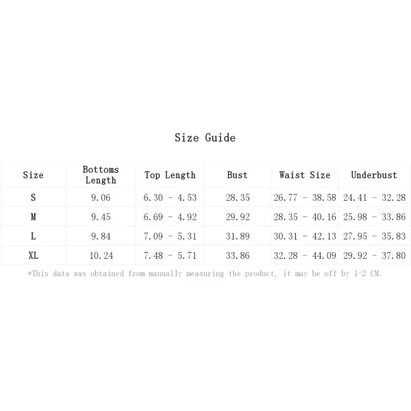 WDIRARA Women's Ruffle Knot Front Bandeau Bikini Set 2 Piece Strapless Swimsuit