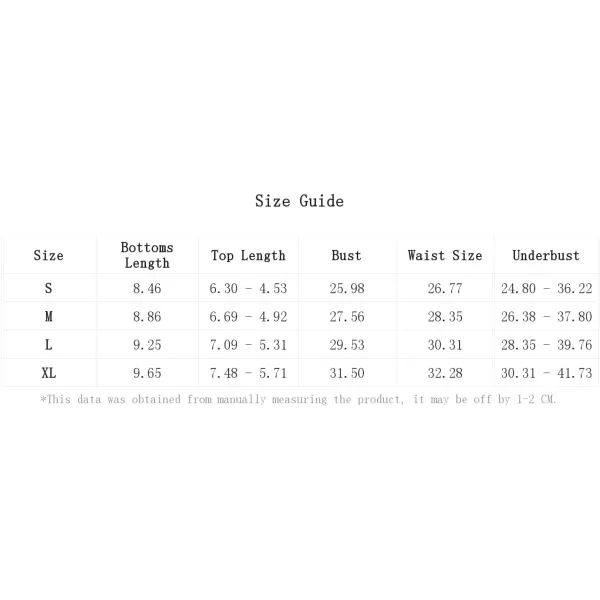 WDIRARA Women's Ruffle Knot Front Bandeau Bikini Set 2 Piece Strapless Swimsuit