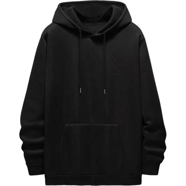 WDIRARA Men's Floral Graphic Print Drawstring Pocket Hoodie Sweatshirt