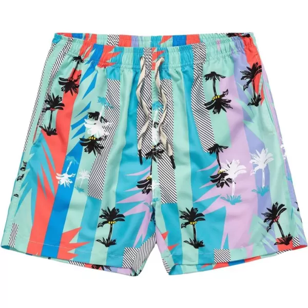 WDIRARA Men's Graphic Drawstring Casual Summer Beach Boho Cool Shorts with Pocket