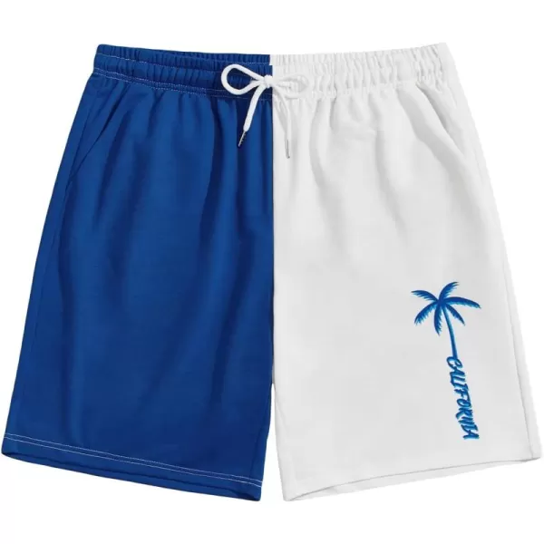 White and Blue