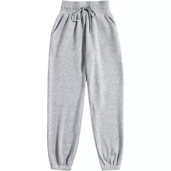 WDIRARA Women's Drawstring Elastic Waist Exercise Sweatpants Trousers Jogger Pants