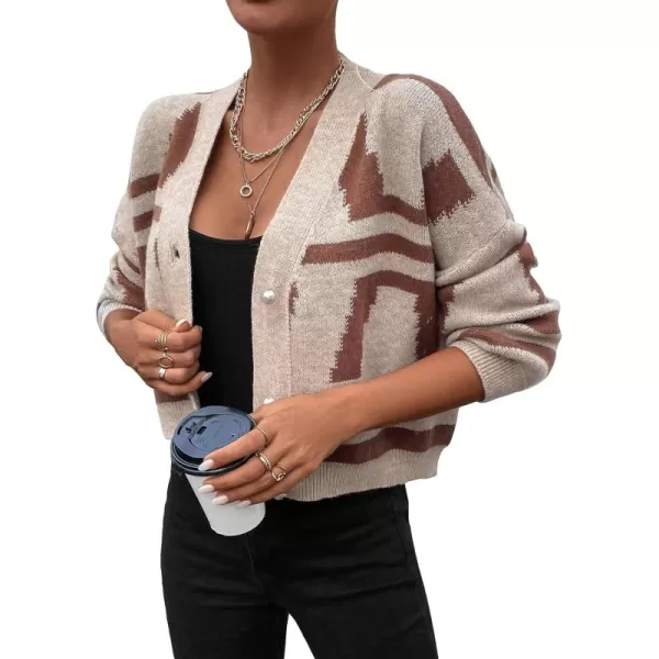 WDIRARA Women's Open Front Drop Shoulder Open Front Long Sleeve Duster Casual Cardigan