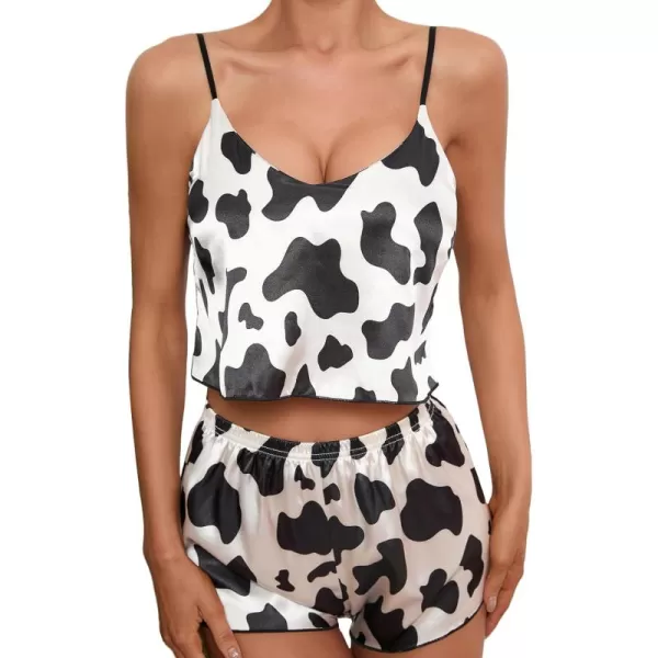 White Black Cow
