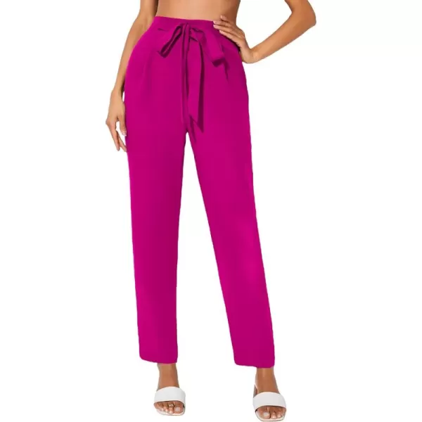 WDIRARA Women's Stretchy Plaid Print Pants Soft Skinny Regular Fashion Leggings